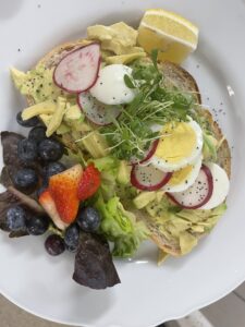 A dish at Magnolia Cafe Beaufort