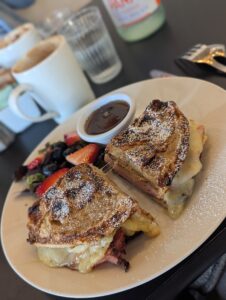 A dish at Magnolia Cafe Beaufort