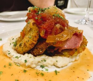 A dish at Magnolias