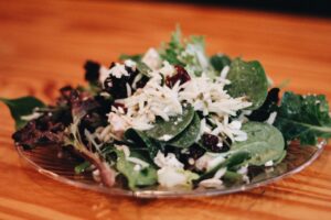 A dish at Mameem & Maudie Beaufort Cafe, Icery and Shoppe