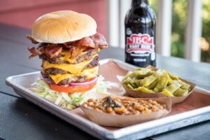 A dish at Melvin's BBQ - Mt Pleasant