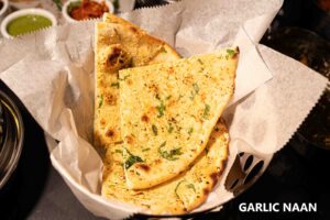 A dish at Naan at Mt Pleasant