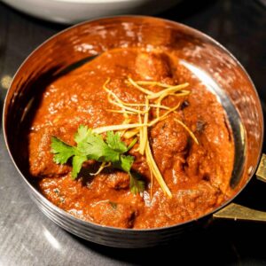 A dish at Naan at Mt Pleasant