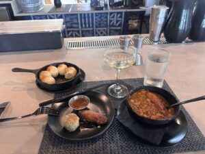 A dish at Okan Bluffton