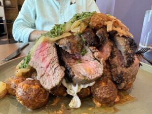 A dish at Okan Bluffton