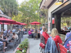 One Hot Mama's BBQ from outside