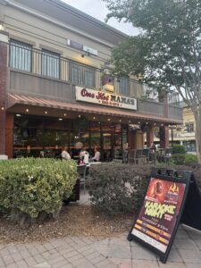 One Hot Mama's BBQ from outside