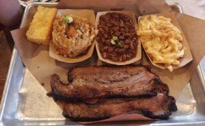 A dish at One Hot Mama's BBQ