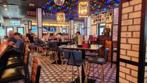 Inside One Hot Mama's BBQ