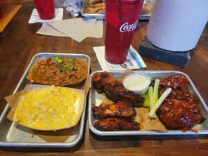 A dish at One Hot Mama's BBQ
