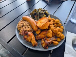 A dish at Page's Okra Grill