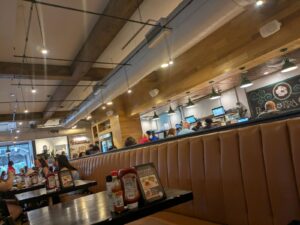 Inside Page's Okra Grill