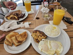 A dish at Palmetto Bay SunRise Cafe