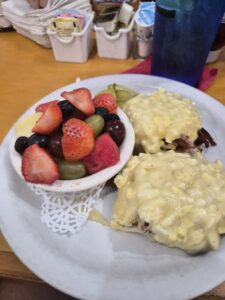 A dish at Palmetto Bay SunRise Cafe