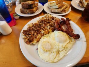 A dish at Palmetto Bay SunRise Cafe