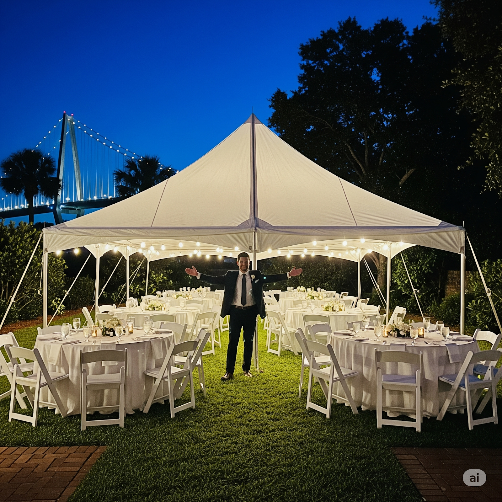 Hughes Event Rentals — work sample 1
