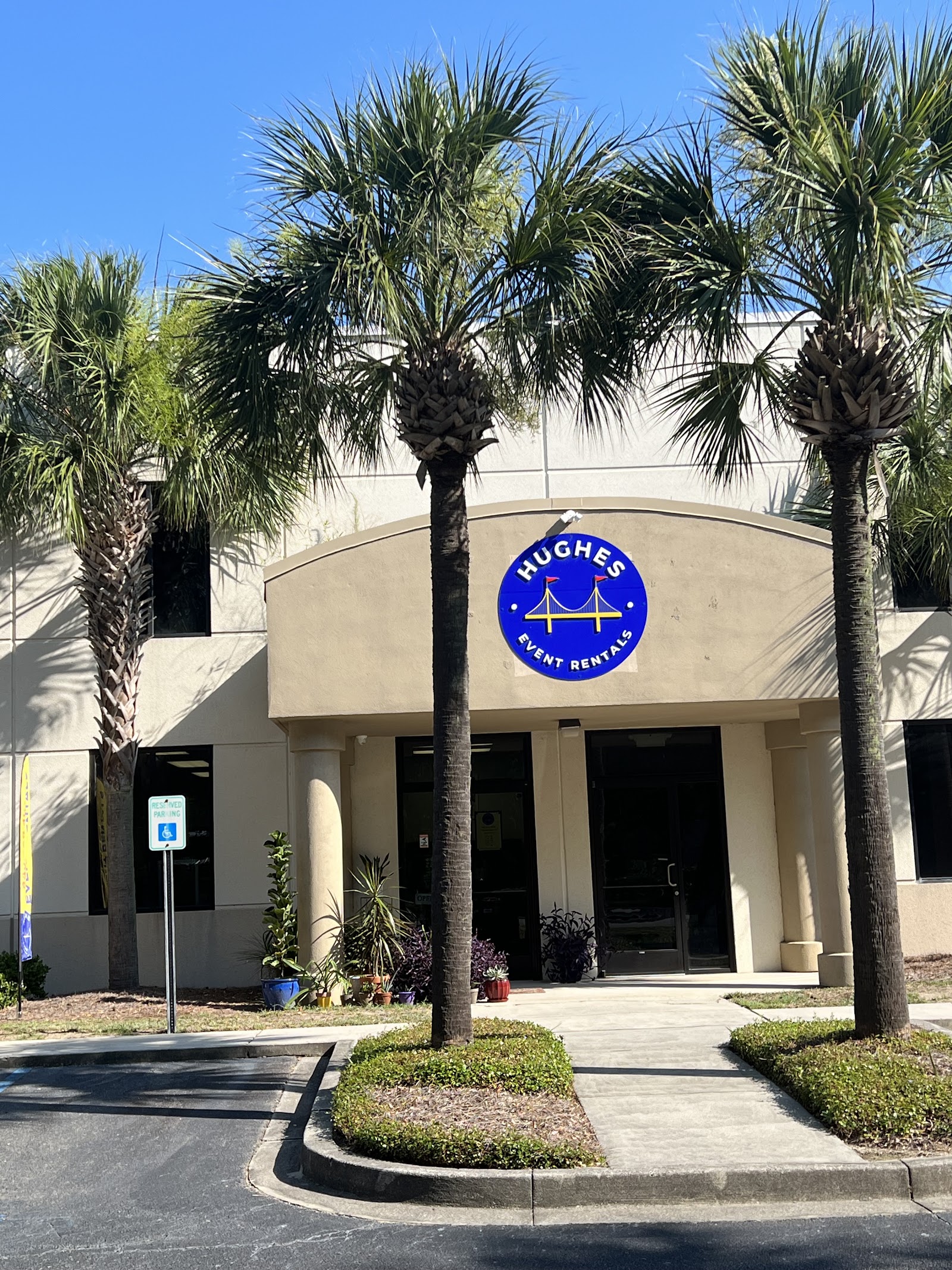 Hughes Event Rentals — work sample 3