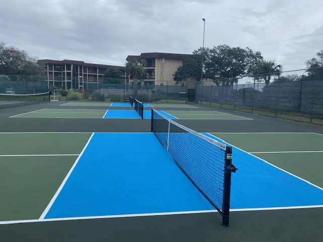 Pickleball at Hilton Head Island Beach & Tennis Resort courts