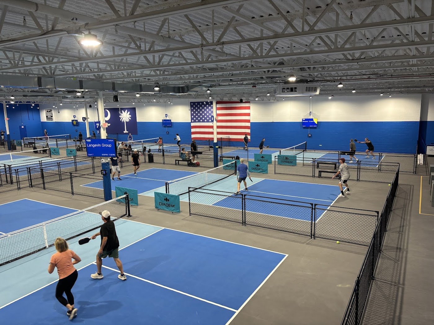 Pickleball Kingdom Belle Hall courts