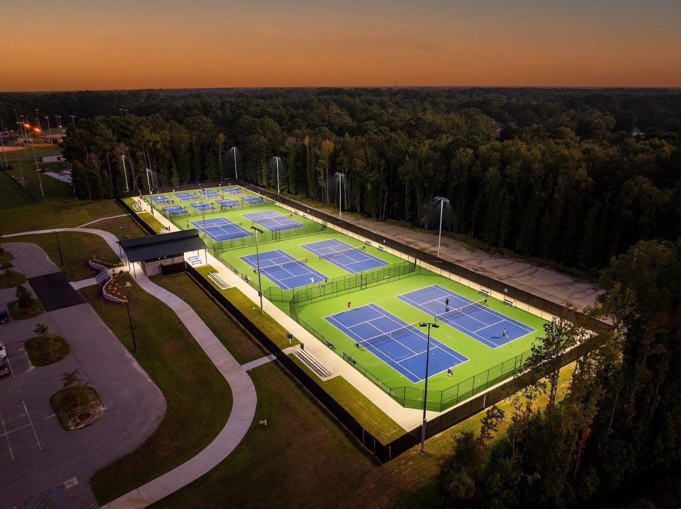 Pooler Recreation Pickleball and Tennis Courts courts