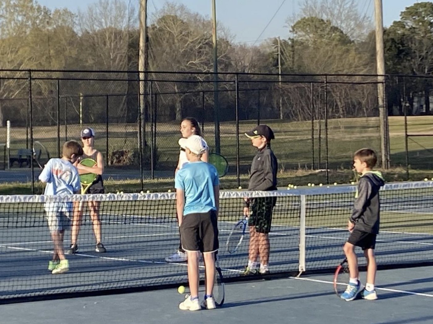 Rise Tennis Academy courts