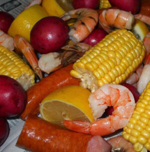 A dish at Russo's Seafood