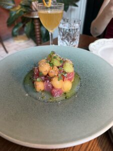 A dish at Saint Bibiana