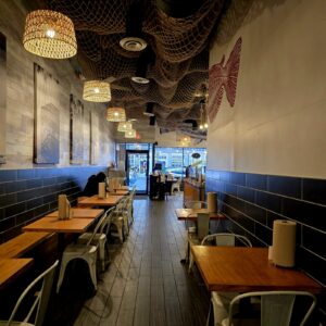 Inside Savannah Seafood Shack