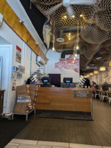 Inside Savannah Seafood Shack