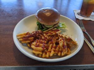 A dish at Shem Creek Crab House