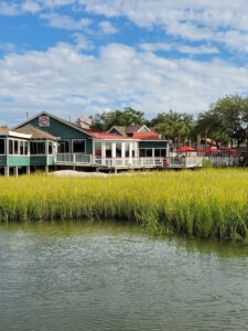 Shem Creek Crab House from outside