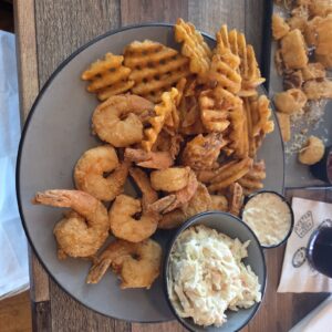 A dish at Shem Creek Crab House