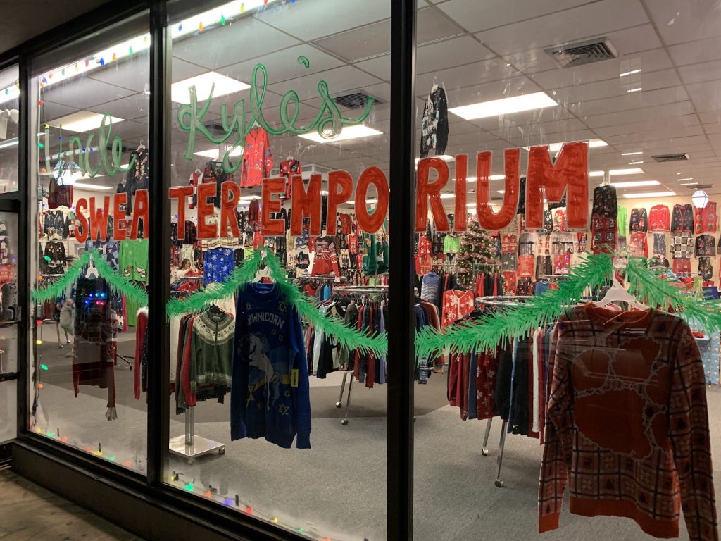 Uncle Kyle’s Sweater Emporium and Vintage Locker Room