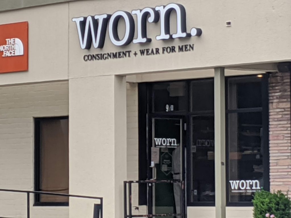Worn Consignment + Wear for Men