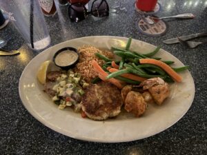 A dish at Skull Creek Boathouse