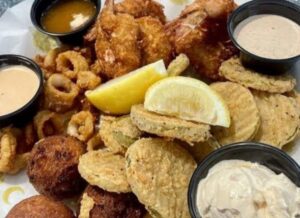 A dish at Skull Creek Boathouse