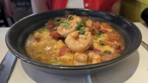 A dish at Slightly North of Broad Restaurant