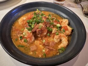 A dish at Slightly North of Broad Restaurant