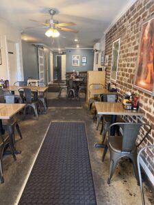 Inside Sly's Sliders and Fries