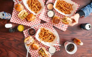 A dish at Sly's Sliders and Fries