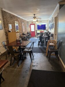 Inside Sly's Sliders and Fries