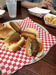 A dish at Sly's Sliders and Fries