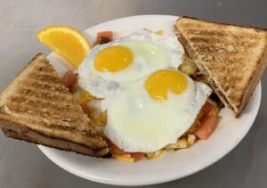 A dish at Squat 'N' Gobble