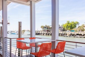 Sunsets Creekside Bar from outside