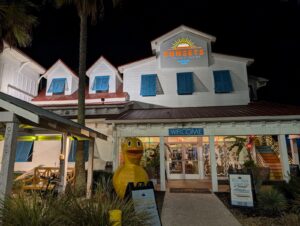 Sunsets Creekside Bar from outside
