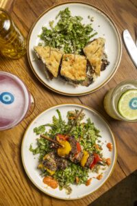 A dish at Taverna Philosophia: Aegean Brasserie