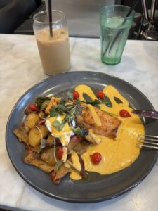 A dish at The Collins Quarter