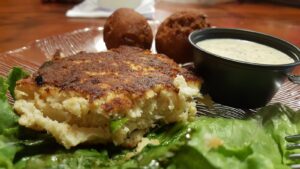 A dish at The Cotton Exchange Tavern