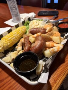 A dish at The Cotton Exchange Tavern