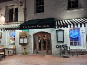 The Cotton Exchange Tavern from outside